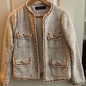 Zara tweed blazer